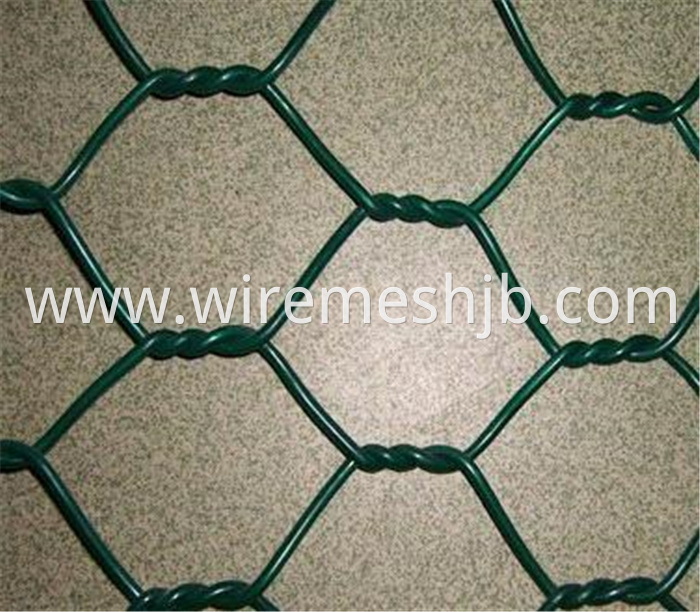 Decorative Chicken Wire Mesh Anti Corrosion Vinyl Coated 48 X 150